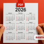 Kalender 2026 PDF